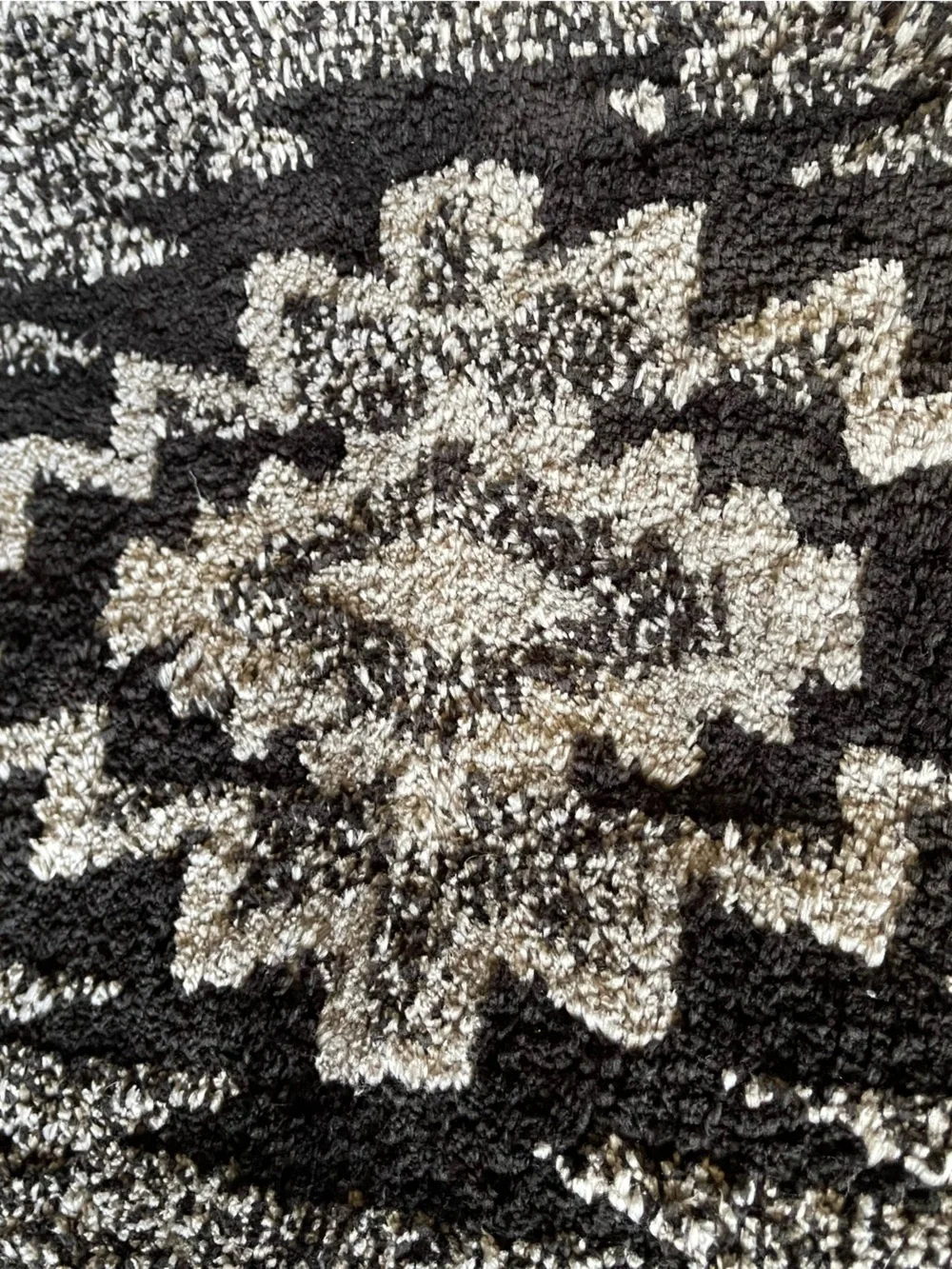 Wrangler Black & White Geometric Bath Mat 20” x 30” - NWT**